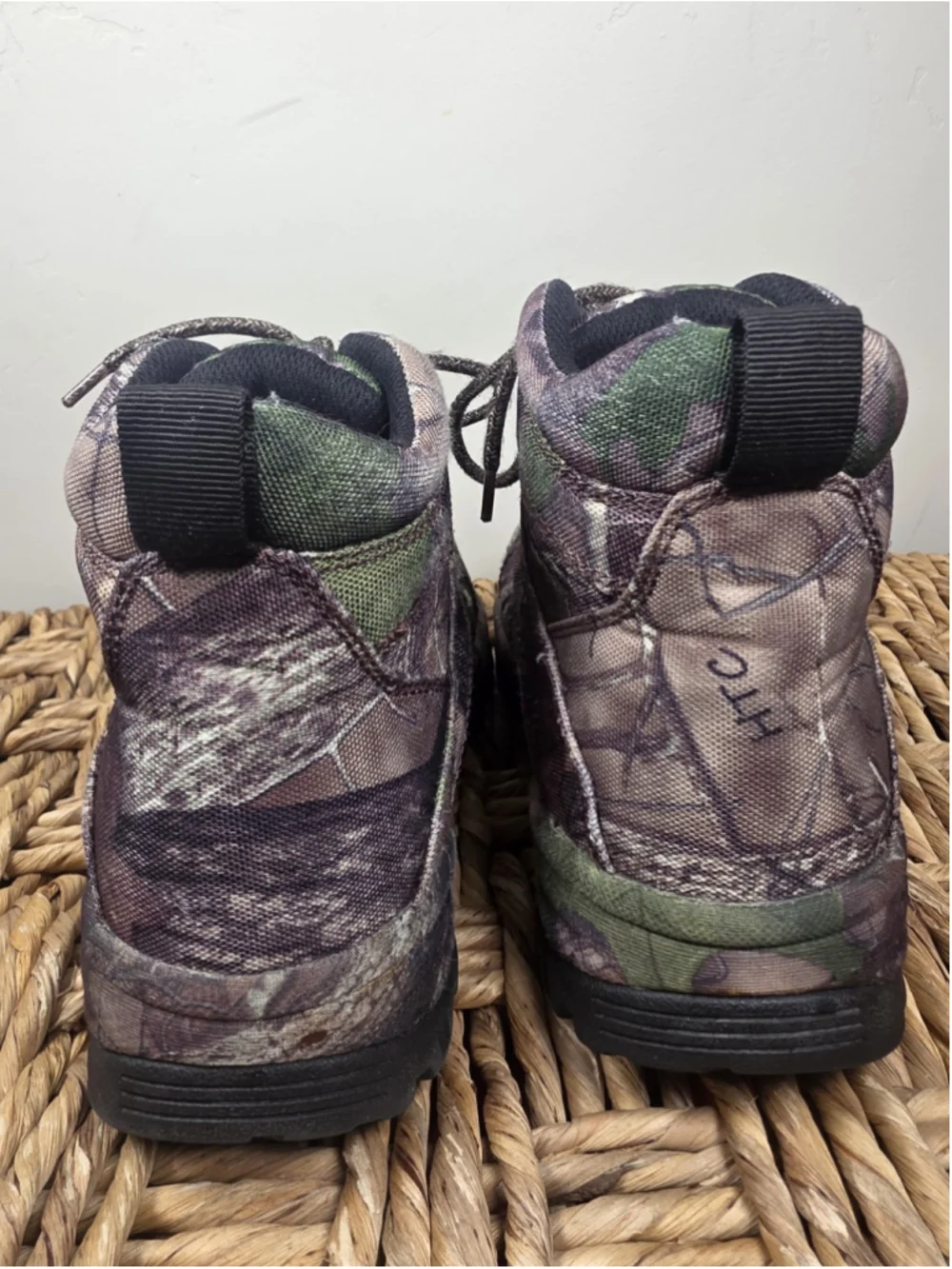 RedHead Kids Cougar Hunting Boots Size 6 True Timber Camo Waterproof Hiking